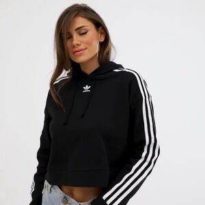 Cropped Adidas Hoodie size Large